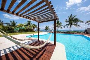 Hotel Casa del Puerto en la playa de Puerto Morelos