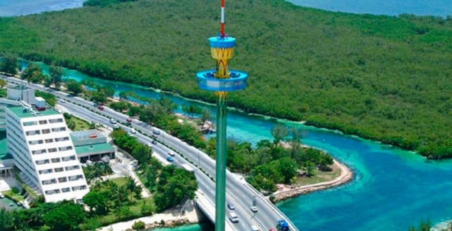 La Torre Escénica de Cancún cosas que hacer en cancun