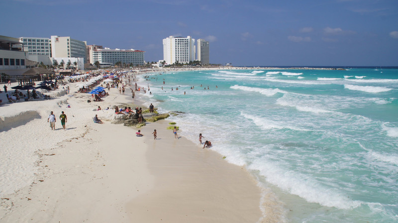 Playa Chac Mool la mejor playa de cancun