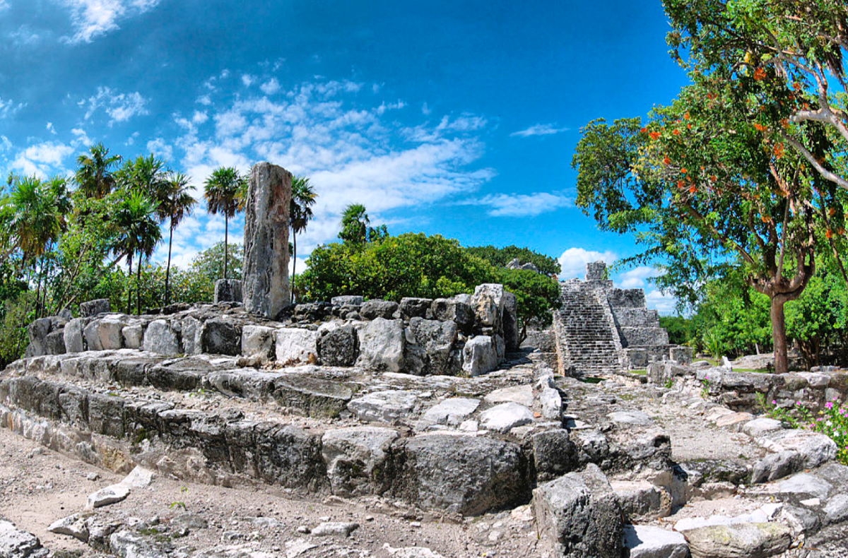 el meco zona arqueolgica a conocer en cancun