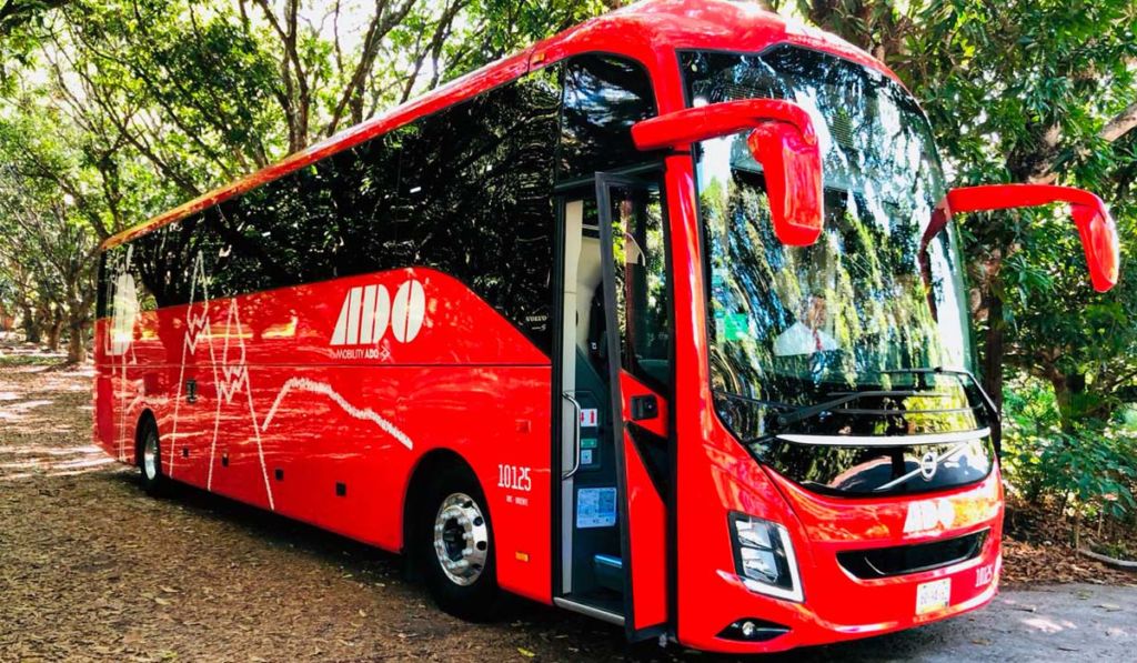 Autobuses ADO para ir a chichen itza