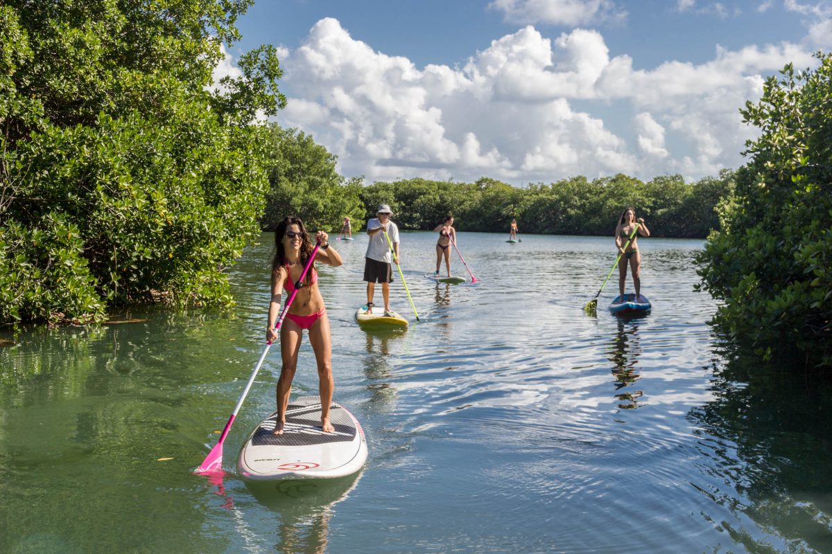 Laguna Nichupté actividades con poco dinero cancun