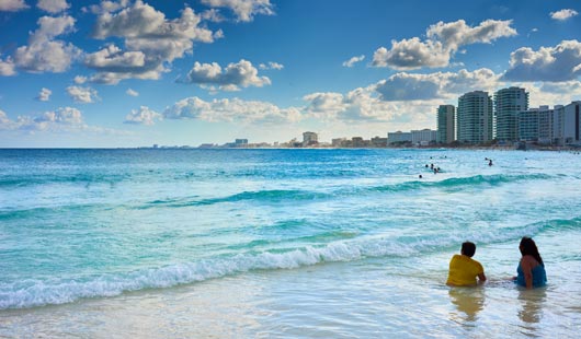 playas de cancun actividad que no requiere dinero