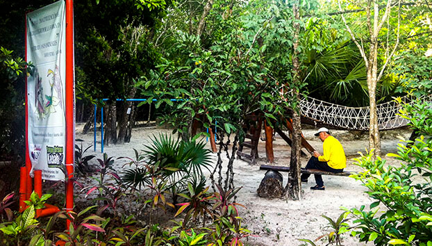 Parque Kabah actividades para niños cancun