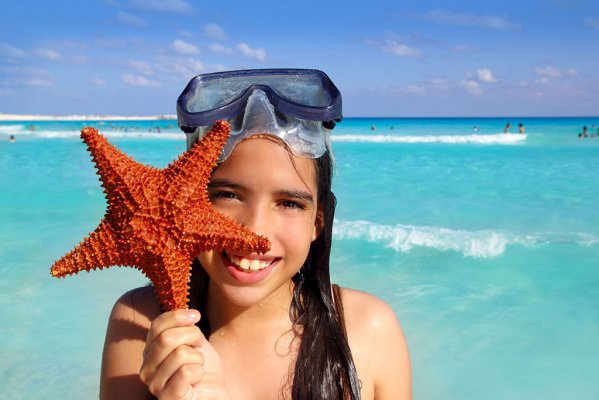 playas para niños en cancun