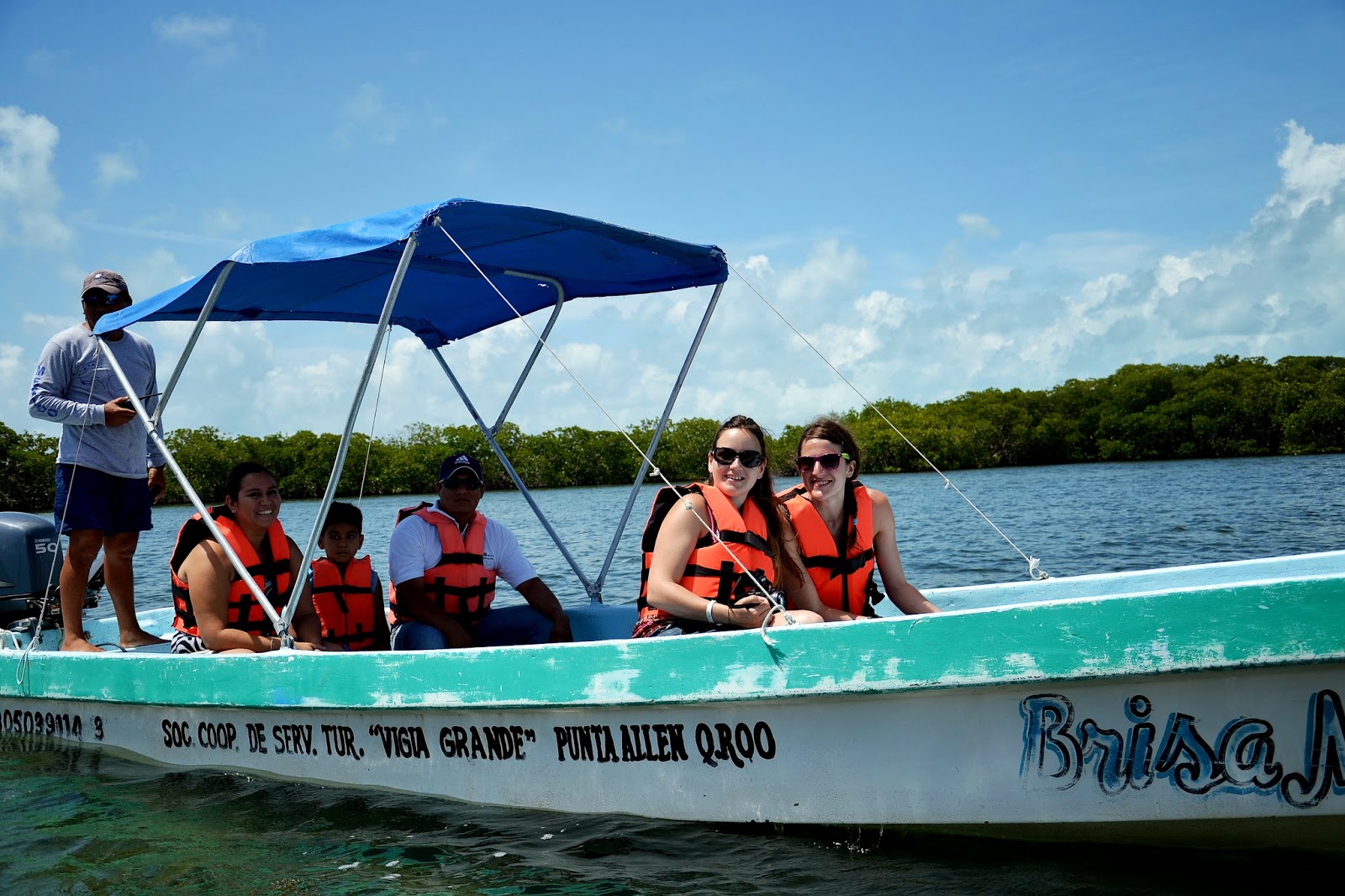 Recorridos en lancha y snorkel sian kaan