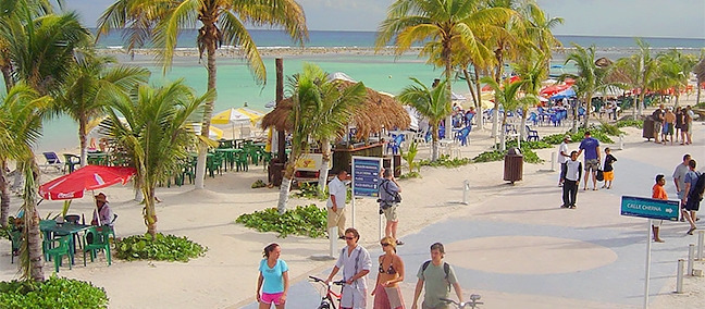 Malecón de Mahahual