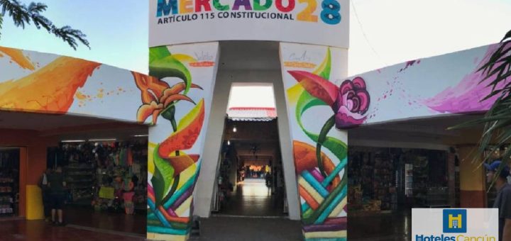 Mercado 28 en Cancún: color, sabor y alma popular