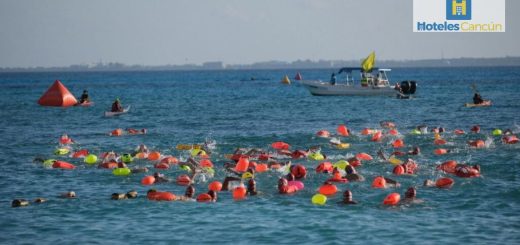 ‘El Cruce’, competencia de natación imperdible a Isla Mujeres
