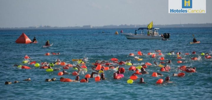 ‘El Cruce’, competencia de natación imperdible a Isla Mujeres